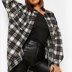 Oversized Flannel Shirt